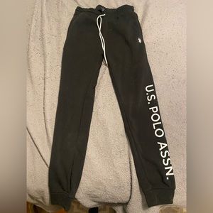 Black Fleece Polo sweatpants,size S